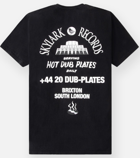 Paper Planes Skylark Records Tee Black