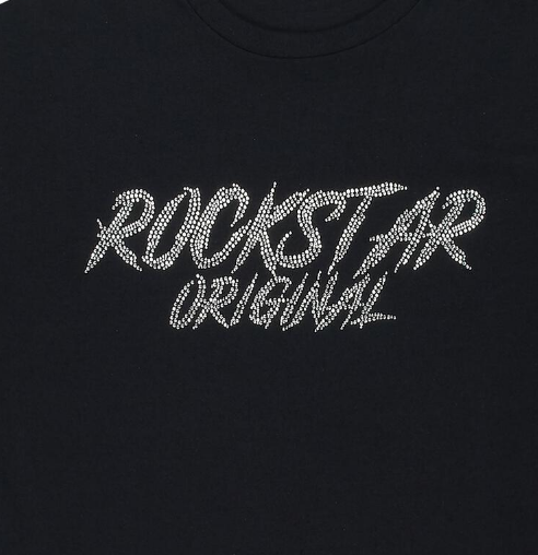 Rockstar Cato Graphic Tee Black