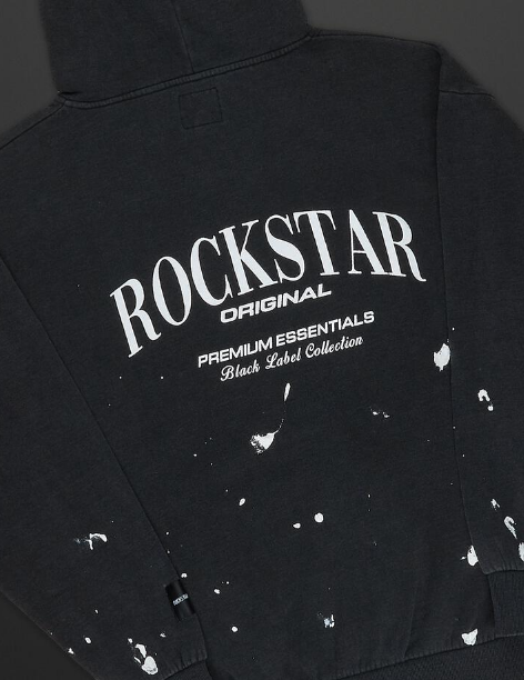 Rockstar Fletcher Grey Hoodie Track Set