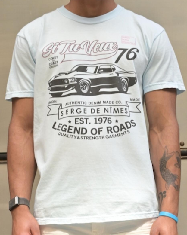 Si Tu Veux Legend 76 Tee Sky Blue