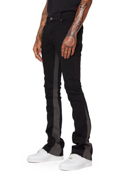 Valabasas Nebula Stacked Black Grey