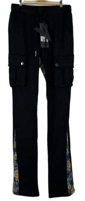 Valabasas Blek Le Rat Flower/Multi Fleece Stacked