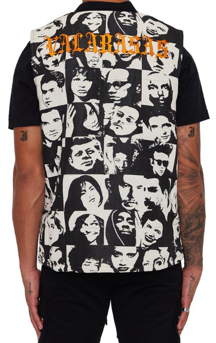 Valabasas Banksy Retro Faces Vest