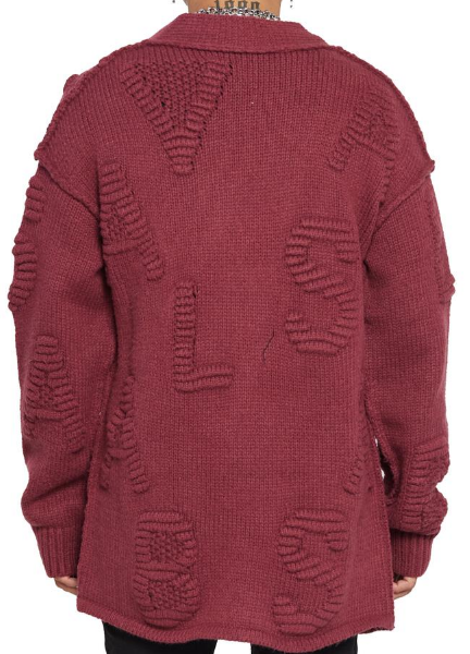 Valabasas 6th Nbrhd Woven Knit Burgundy