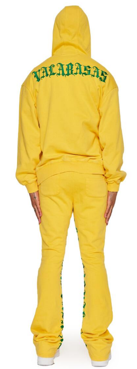 Valabasas Fleece The World Yellow/Green
