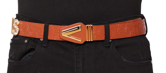 Valabasas Belt Brown Gold