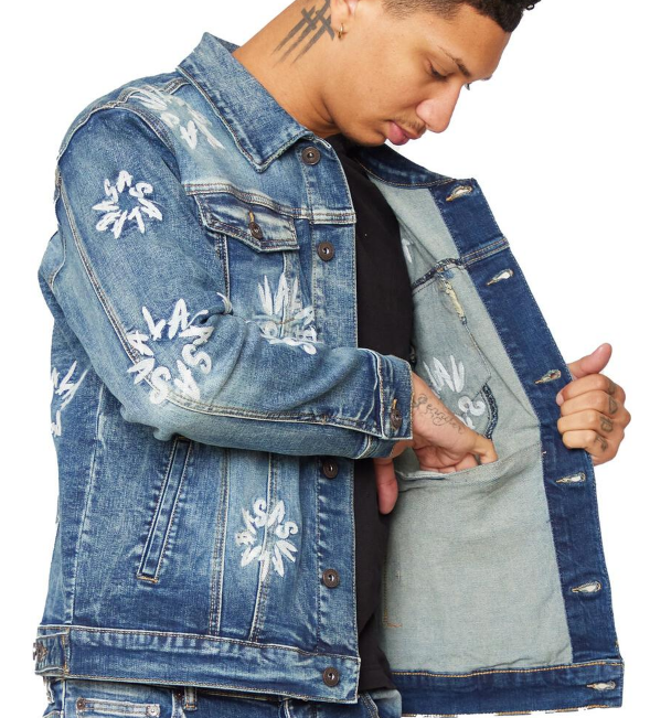 Valabasas V Art Jacket Light Blue Wash