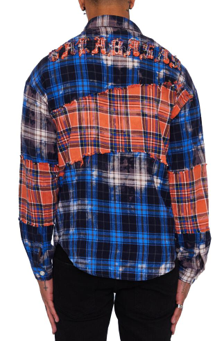 Valabasas Woven Rip & Repair Royal/Orange