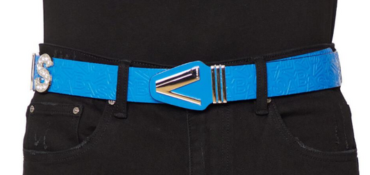 Valabasas Belt Blue White