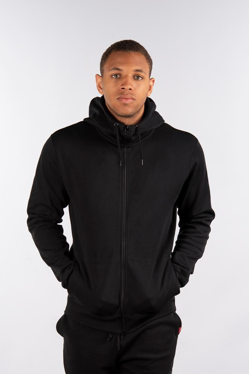 City Lab-FULL-ZIP Hoodie, PF-BLK