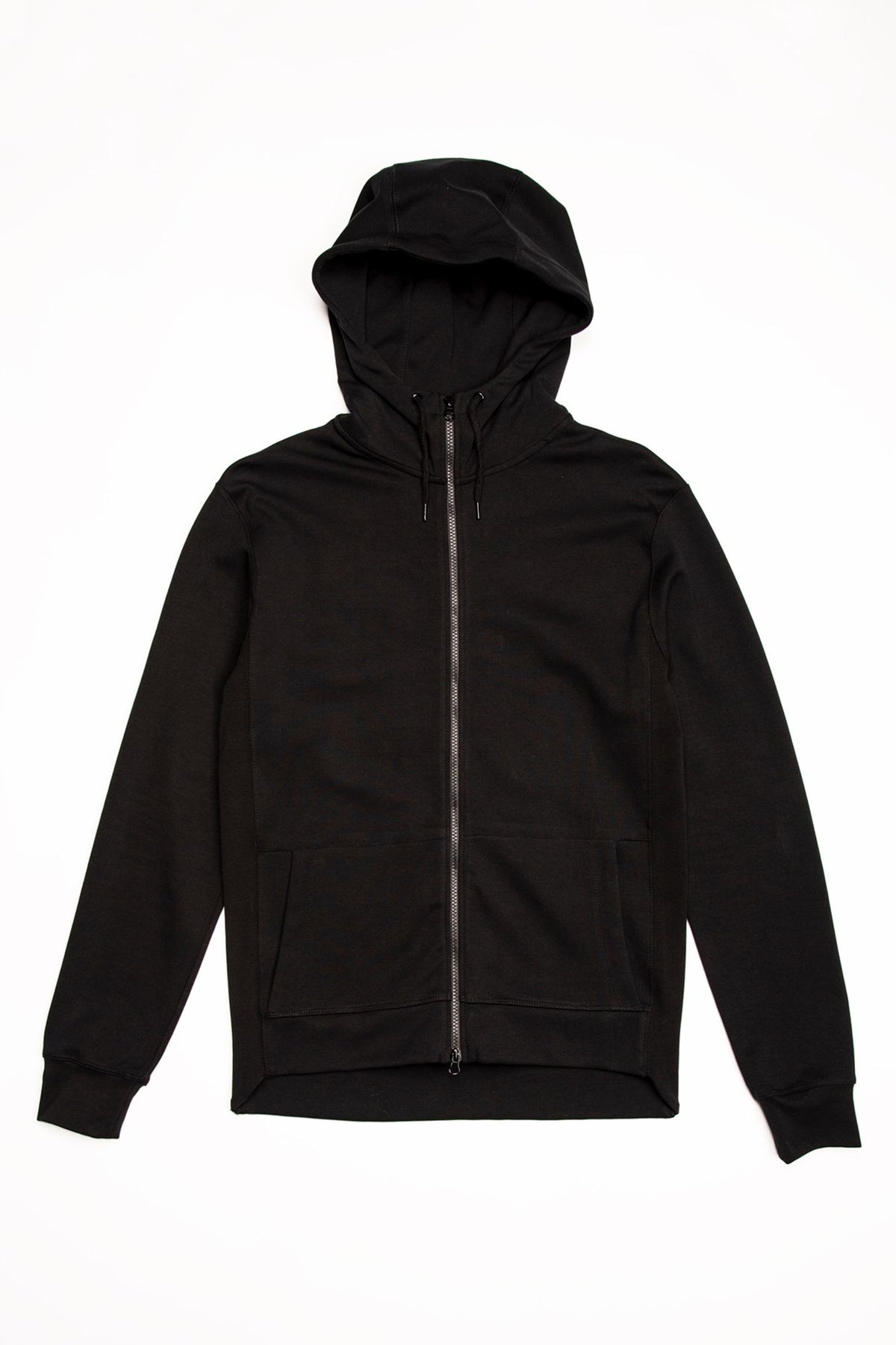 City Lab-FULL-ZIP Hoodie, PF-BLK