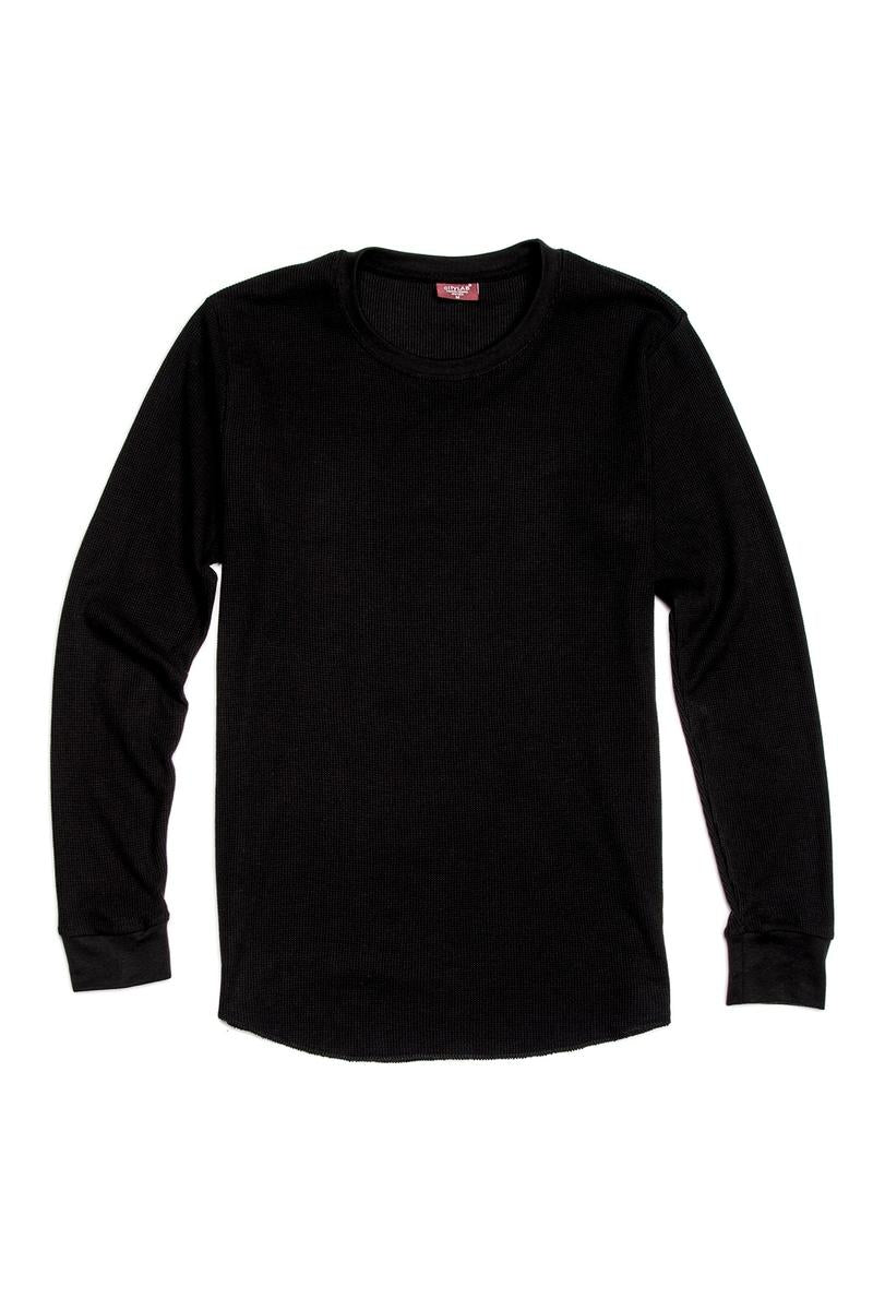 CITY LAB-FITTED Thermal Shirt-Blk