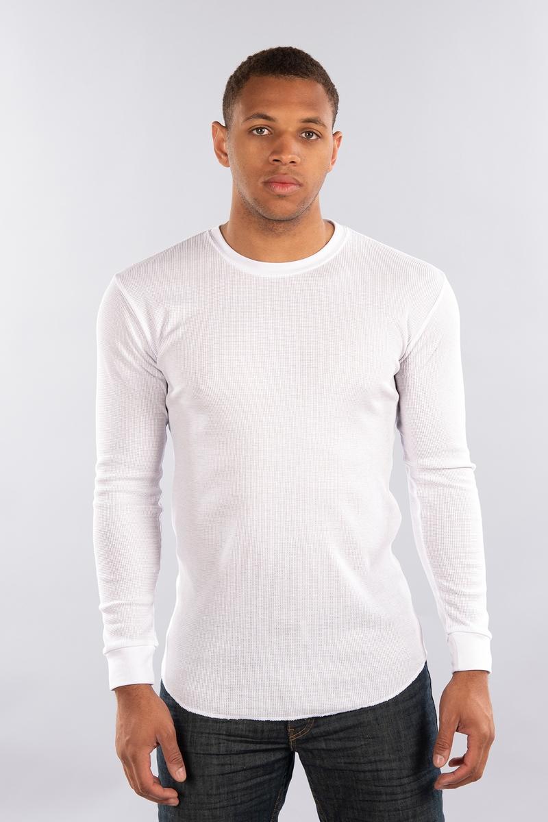 CITY LAB-FITTED Thermal Shirt-White