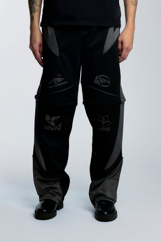 Revenge Racer Patch Convertible Pant Black/Black (REV-FA25-5004)