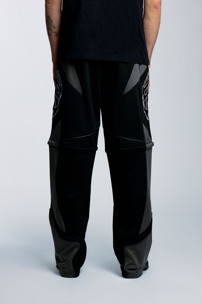 Revenge Racer Patch Convertible Pant Black/Black (REV-FA25-5004)