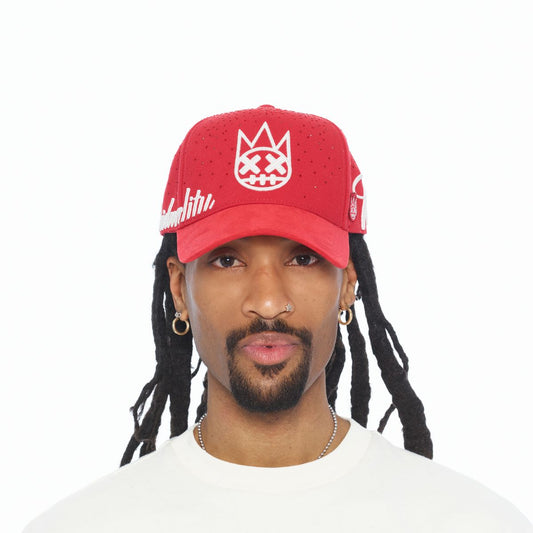 A FRAME TRUCKER HAT VISOR " CRYSTAL BURST"