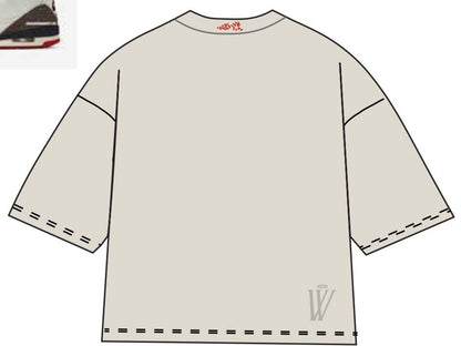 vida (BEIGE) oversized tee