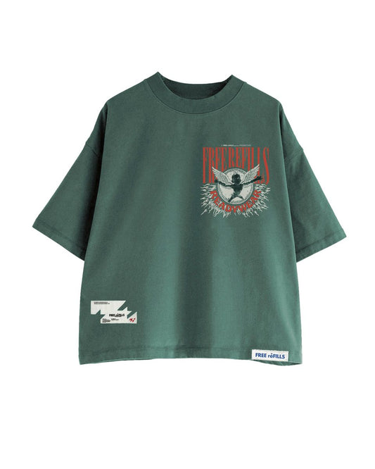 Free Refills Nirvana Tee Green (FR-FALL26-015)