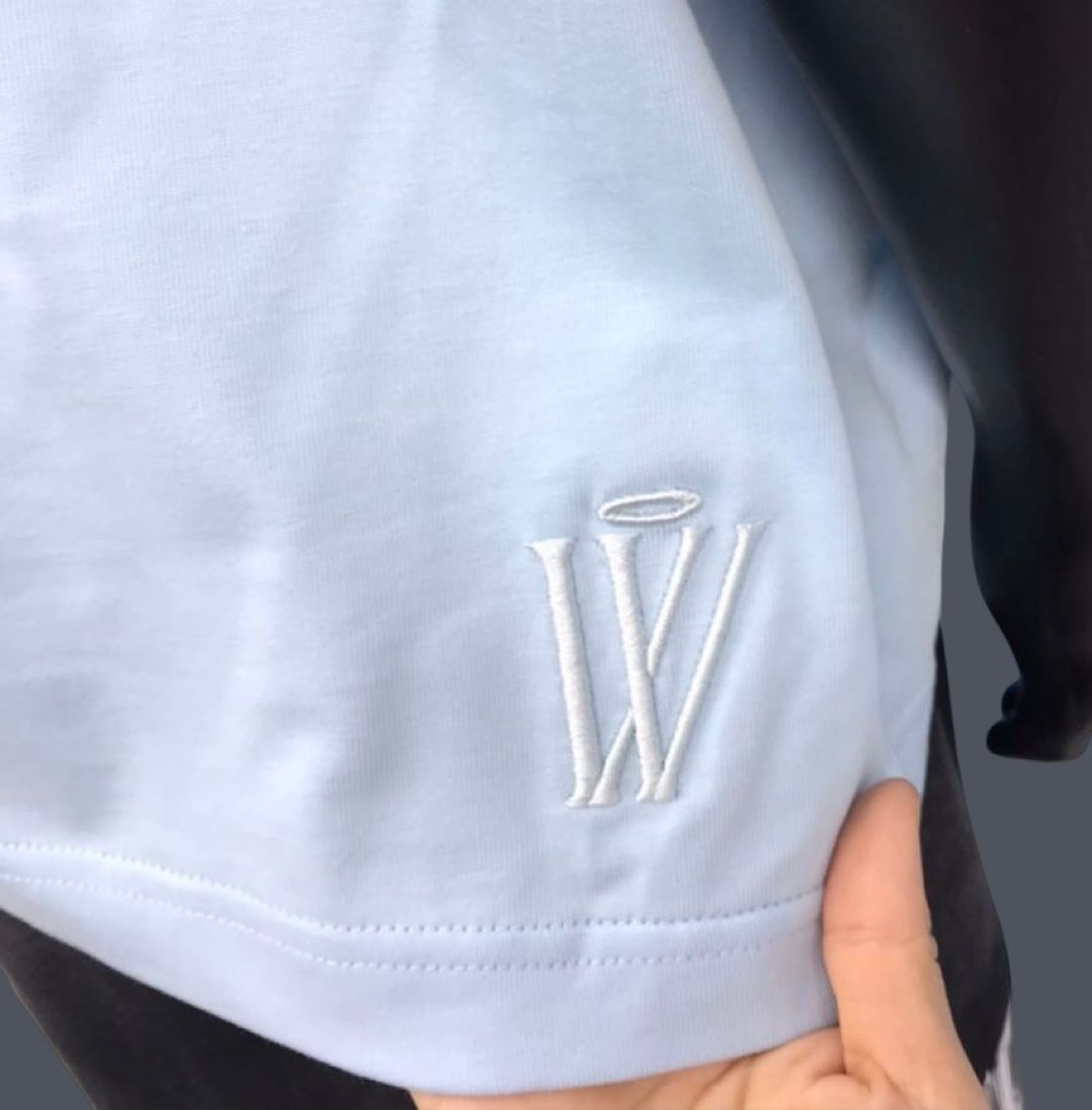 District glory (BLUE) oversized tee (WDS-3T002B)