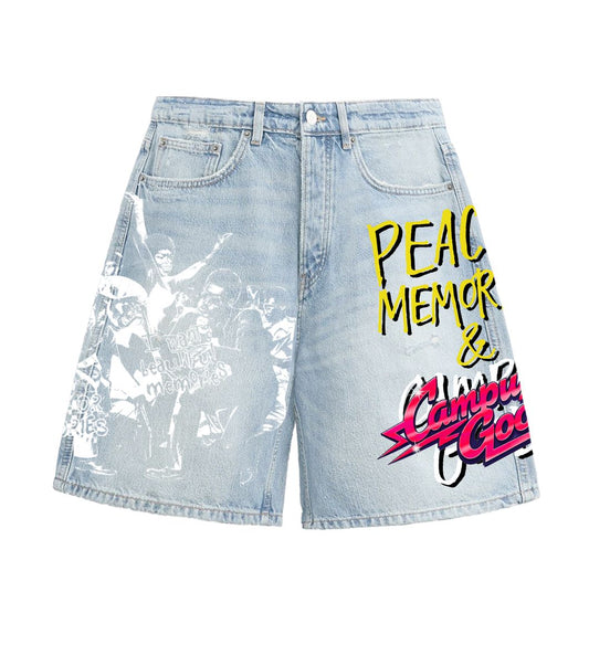 Campus Goods Memories Denim Jort Blue (CG-FALL26-028)