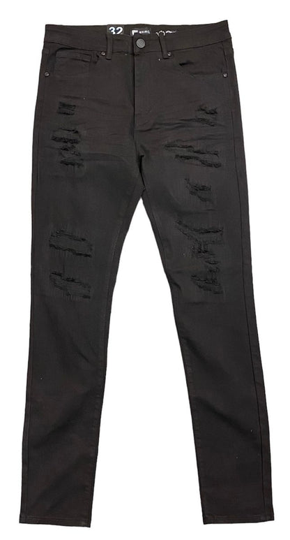 Waimea SKINNY FIT DENIM-Jet Blk