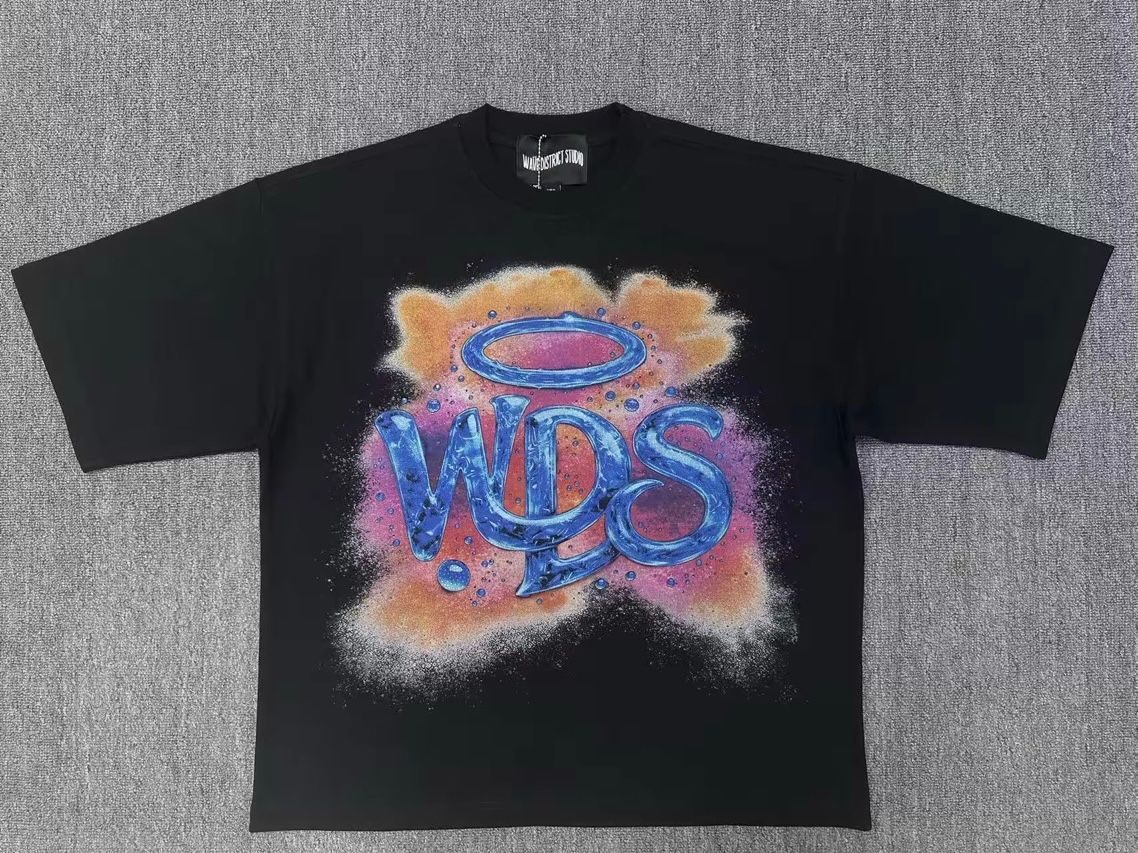 Studio blue (BLACK) oversized tee