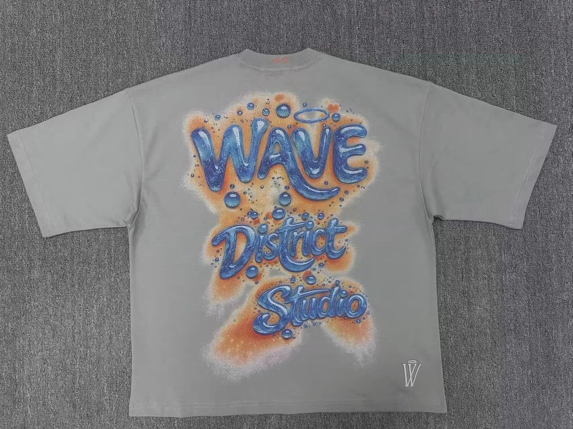 Studio blue (GRAY) oversized tee