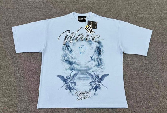 District glory (BLUE) oversized tee (WDS-3T002B)
