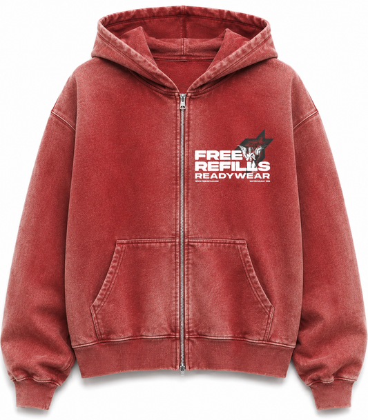 SUNDAY SERVICE HOODIE-Red