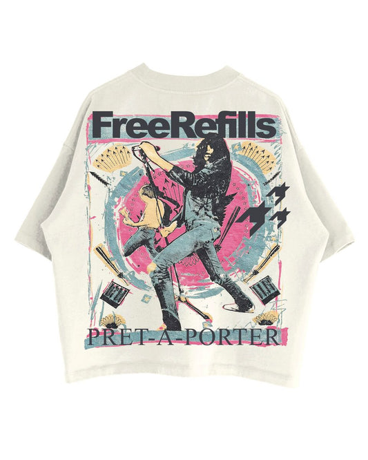 PRET-A-PORTER TEE-creme