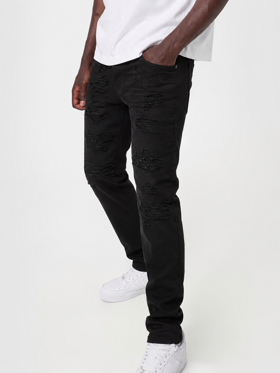 Waimea SKINNY FIT DENIM-Jet Blk