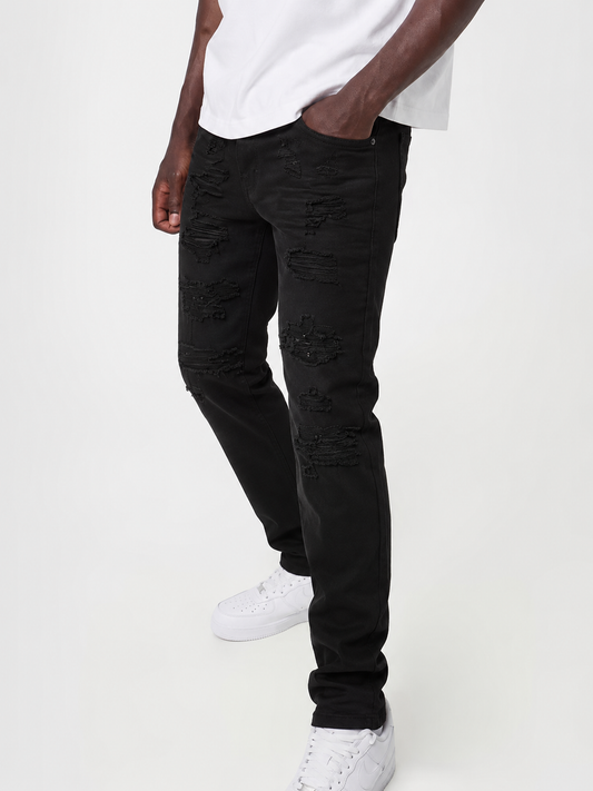 Waimea SKINNY FIT DENIM-Jet Blk