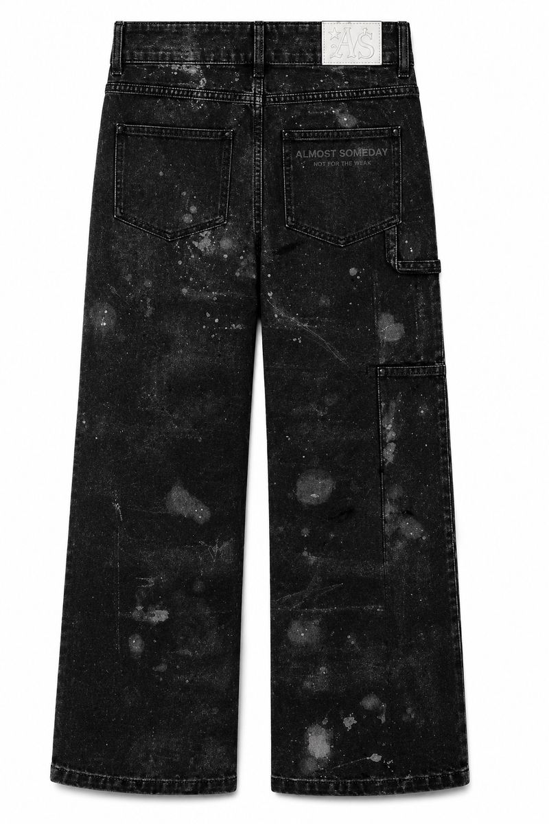SPADE PANTS-Black