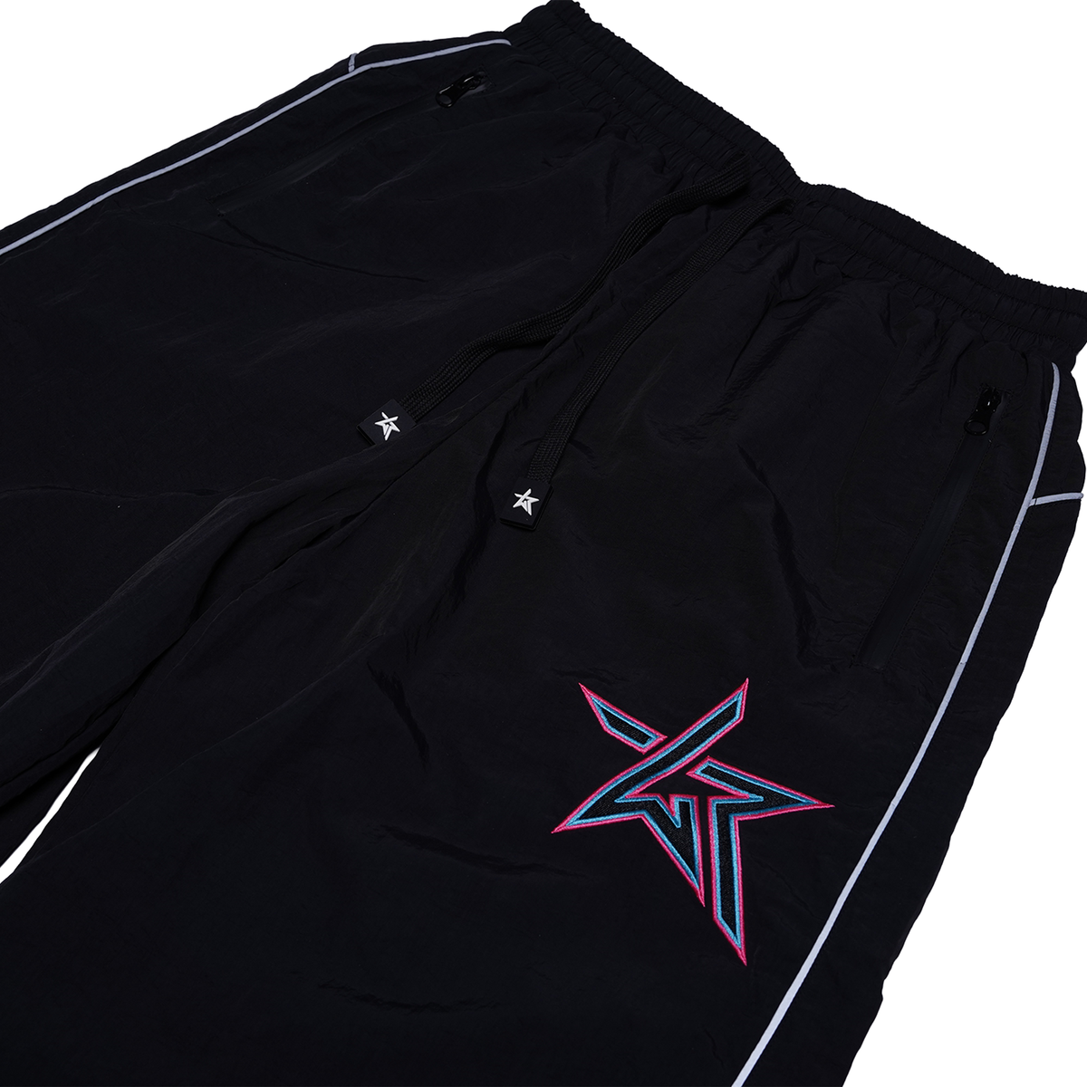 199X WINDBREAKER PANTS - BLACK