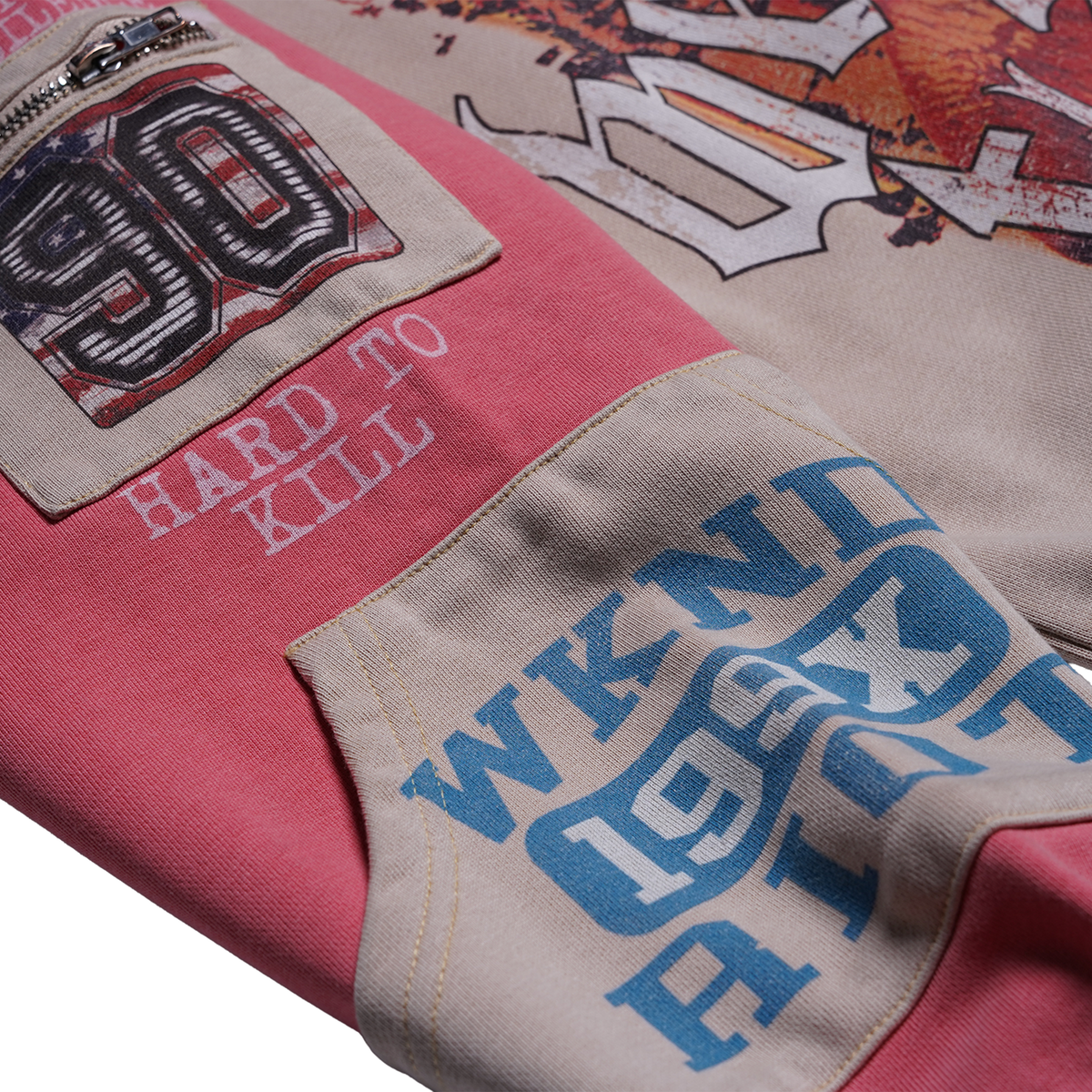WKND RIOT-BUILT 2 LAST ZIP UP - CREAM