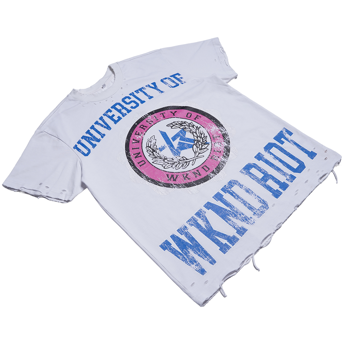 WKND RIOT UNIVERSITY - WHITE