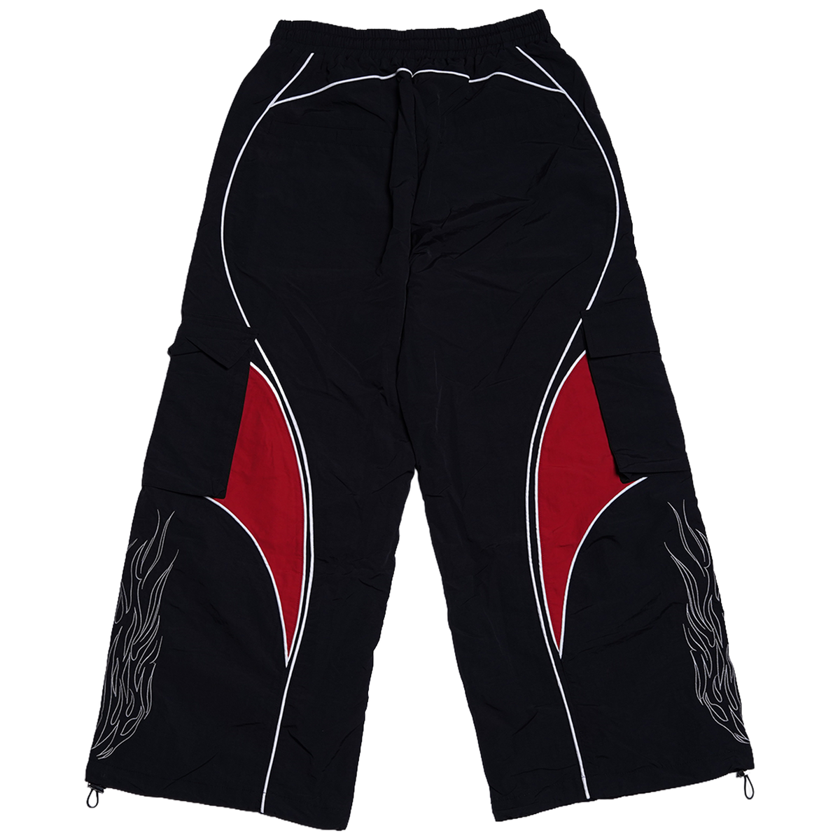 WKND RIOT FACE PANTS - BLACK