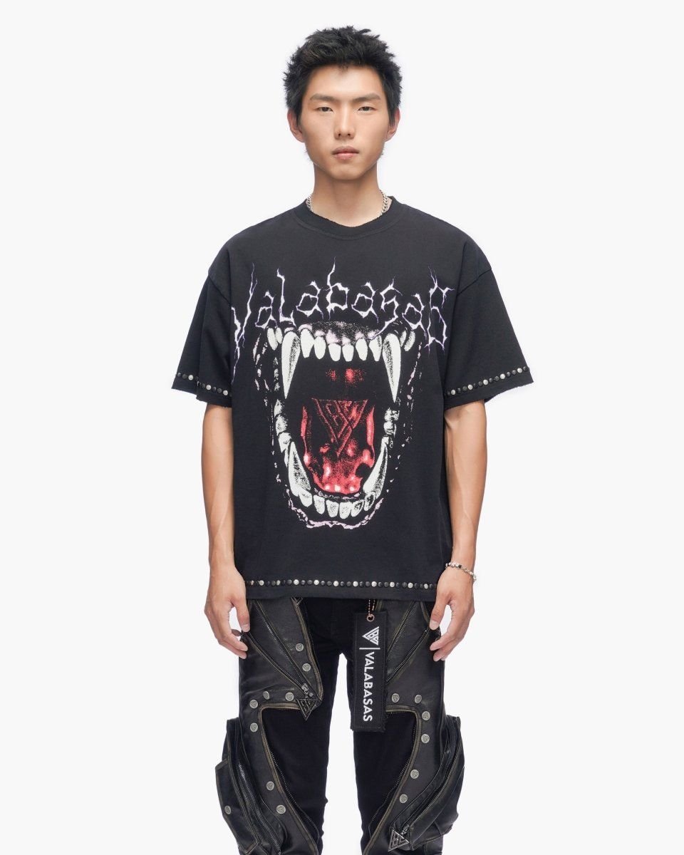 Valabasas Viscious Vintage Black Tee (Viscious-Vintage-Black-Tee)