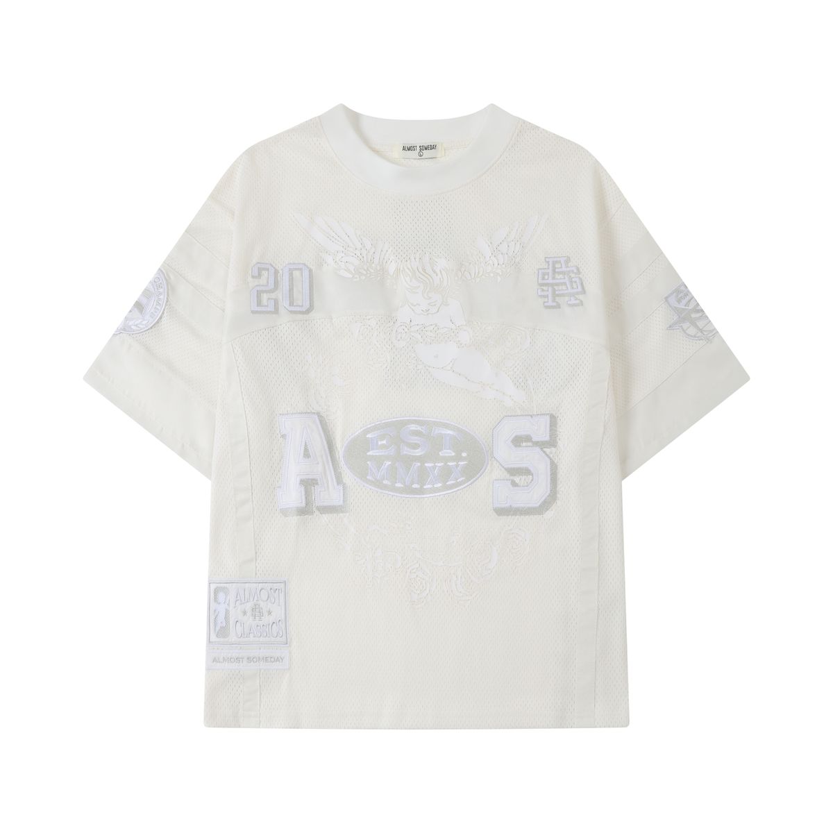 Almost Someday Letterman Jersey Top (AS-FALL26-044)