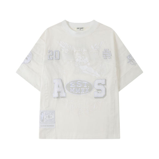 Almost Someday Letterman Jersey Top (AS-FALL26-044)