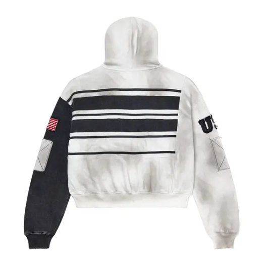 Vale Forever Collage Zip Up Hoodie Oreo