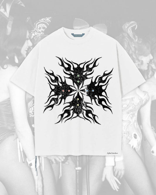 Lifted Anchors Rodeo Jeweled Tee