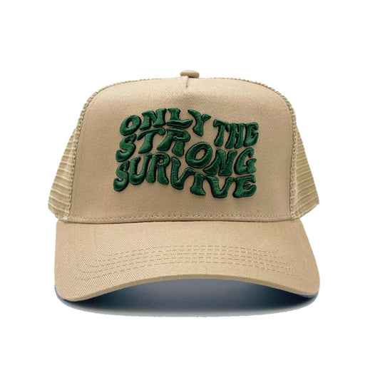 Bandits Only The Strong Survive Trucker Tan