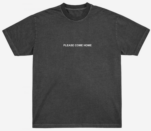 Please Come Home Reconnect Slogan Graphic Tee