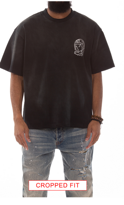 Billionaire Boys Club Faded Helmet SS Knit (crop fit)