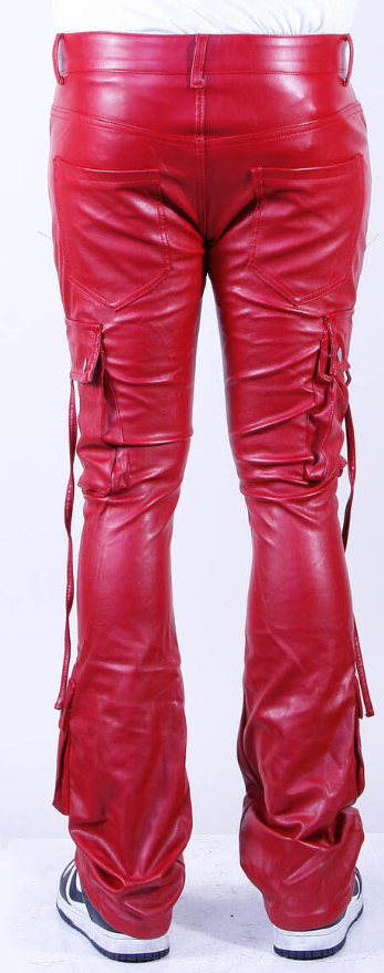 Cooper 9 535 Street Leather Stack Cargo Red