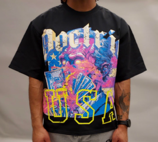 Doctrine Patriot Dreams Tee Cropped
