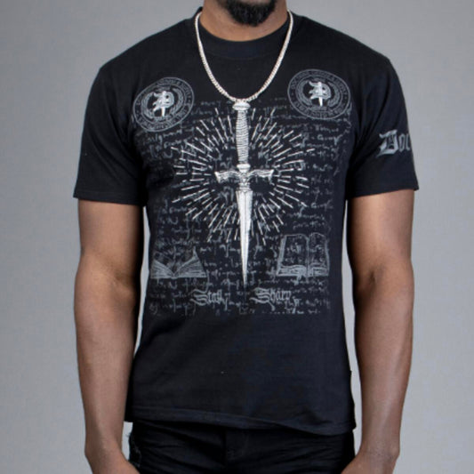 Doctrine Core Dagger Logo Tee Black