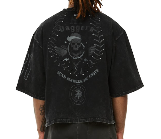 Doctrine Daggers Tee Black Wash
