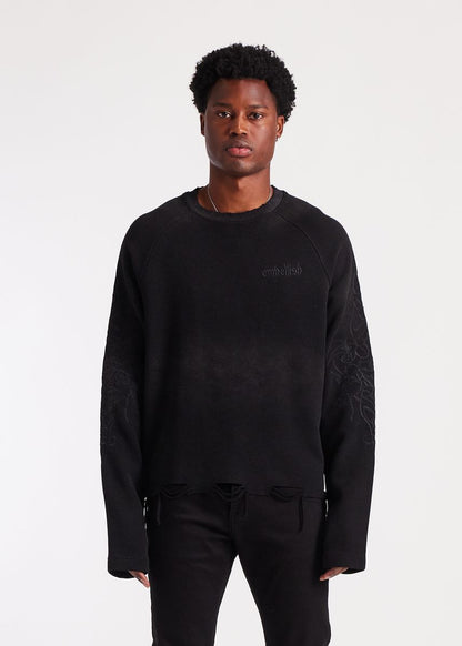 Embellish Ashen Thread (Black)(EMBHO25-202)